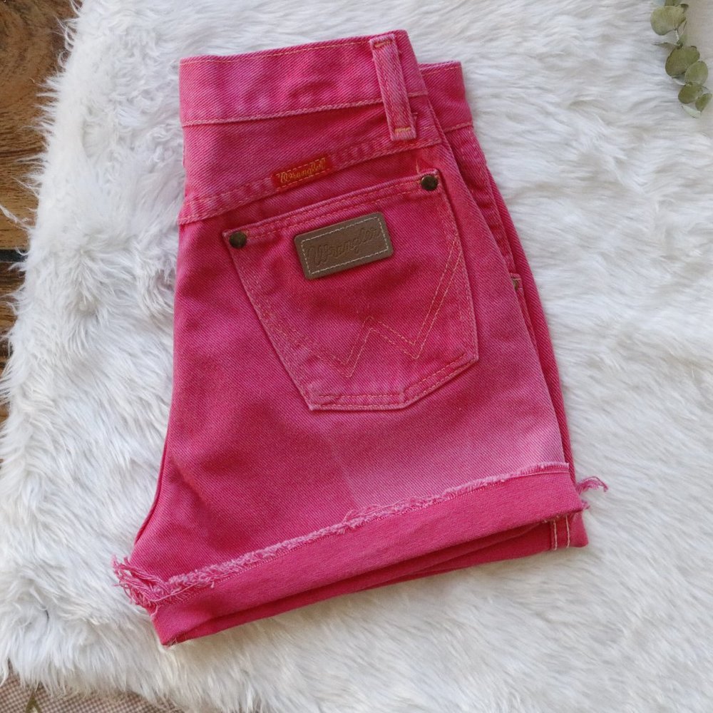 wrangler high rise shorts